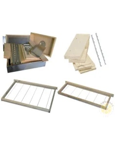 ARNIA DA NOMADISMO 10 FAVI CON MELARIO E TELAINI DA ASSEMBLARE | MONDO APE