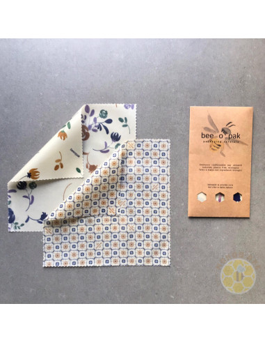 BEEOPAK MEDIUM 30X30 SET 2 PZ PER PANINI MERENDE SCUOLA E UFFICIO | MONDO APE