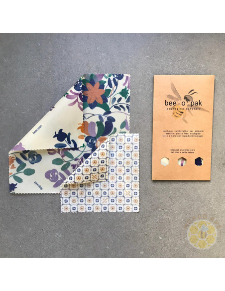 BEEOPAK - STARTER PAK Composto da  1 SMALL E 1 MEDIUM 