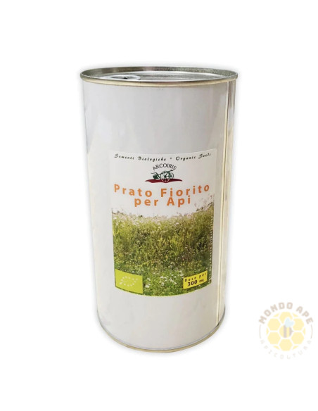 BIOPRATO MISCELA PIANTE MELLIFERE E POLLINIFERE 750 G BIODIVERSITÀ | MONDO APE