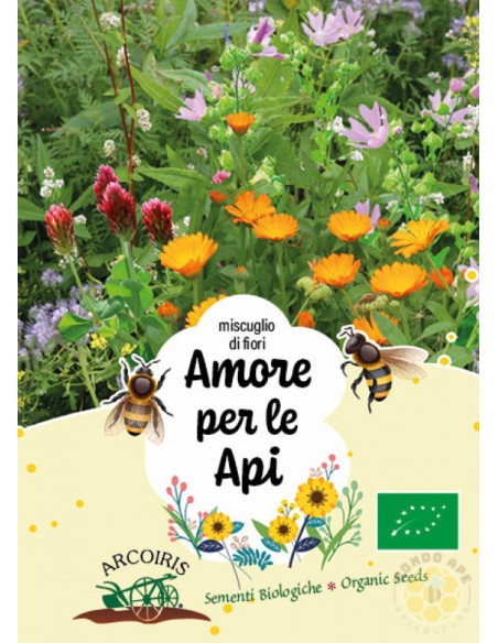 MISCELA PIANTE MELLIFERE E POLLINIFERE PER API | MONDO APE