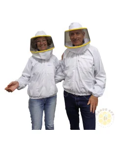 CAMICIOTTO A SALSICCIOTTO IN COTONE CON MASCHERA ROTONDA A RETE METALLICA | MONDO APE