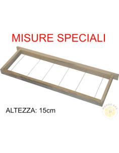 TELAINO DA MELARIO CON FILO 15 CM MISURA SPECIALE