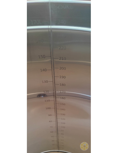 MATURATORE A SCARICO TOTALE 250 KG ICKO IN ACCIAIO INOX