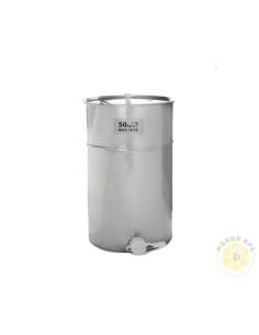 MATURATORE 50KG in ACCIAIO INOX con RUBINETTO e COPERCHIO