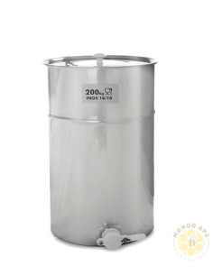 MATURATORE 200KG in ACCIAIO INOX con RUBINETTO e COPERCHIO
