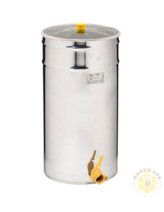 MATURATORE 100KG in ACCIAIO INOX con RUBINETTO e COPERCHIO