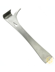 LEVA CON SPERONE IN ACCIAIO INOX 