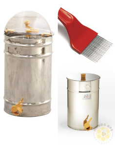 KIT SMELATURA 4 FAVI CON MATURATORE INOX 50 KG | MONDO APE