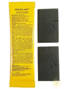 APILIFE VAR STRISCE NATURALI CONTRO VARROA 2 BARRETTE | MONDO APE