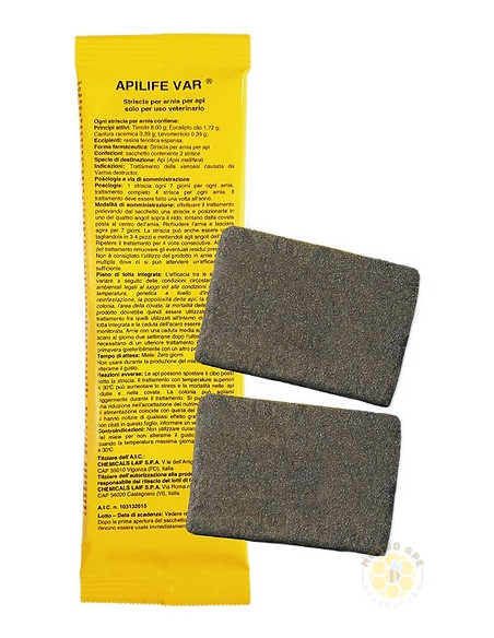 Api Life Var - Barrette di Timolo Biologiche per la lotta alla varroa