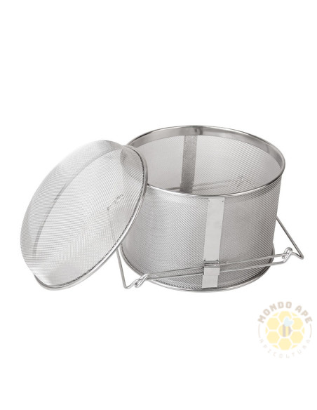 DOPPIO FILTRO IN ACCIAIO INOX PER MIELE Ø 24 CM PER SECCHI DA 25 KG | MONDO APE