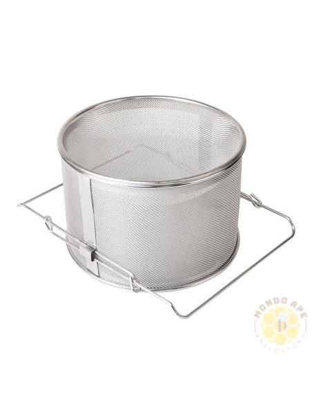 FILTRO DOPPIO IN ACCIAIO INOX REGOLABILE DIAMETRO CM 24