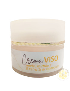 CREMA VISO ESSENZA CON MIRTILLO CALENDULA E ACIDO JALURONICO