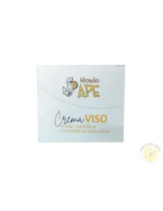 CREMA VISO DELICATA CON CALENDULA E SUCCO DI MIRTILLO 50ML | MONDO APE 2