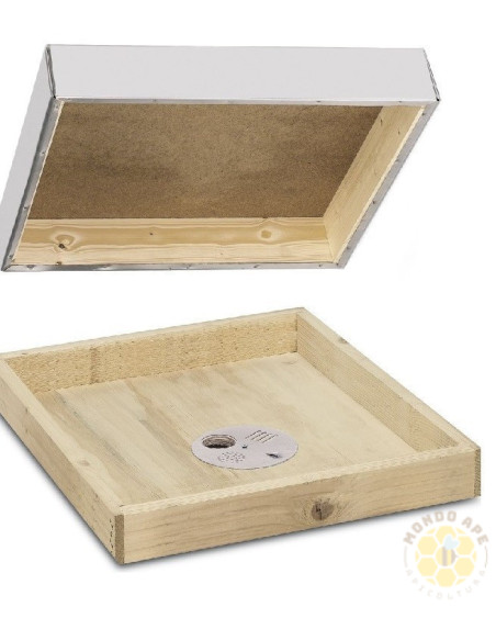 COPERCHIO E COPRIFAVO PER ARNIE 10 FAVI NOMADISMO E CUBO | MONDO APE