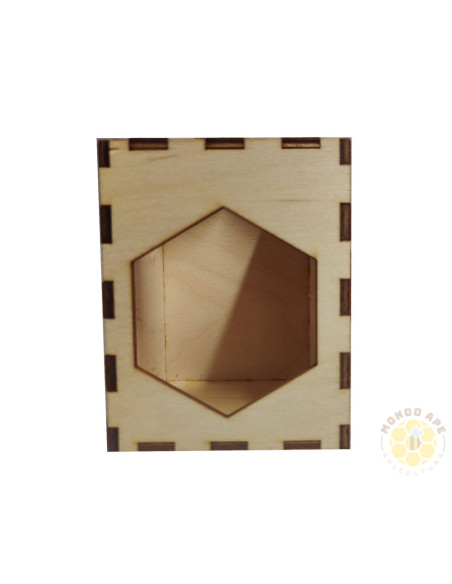 CONFEZIONE IN LEGNO PER VASETTO MIELE DA 500G | MONDO APE