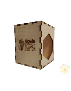 CONFEZIONE IN LEGNO PER VASETTO MIELE DA 500G | MONDO APE