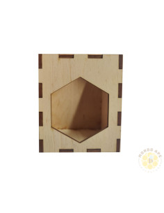 CONFEZIONE IN LEGNO PER VASETTO 250 GRAMMI