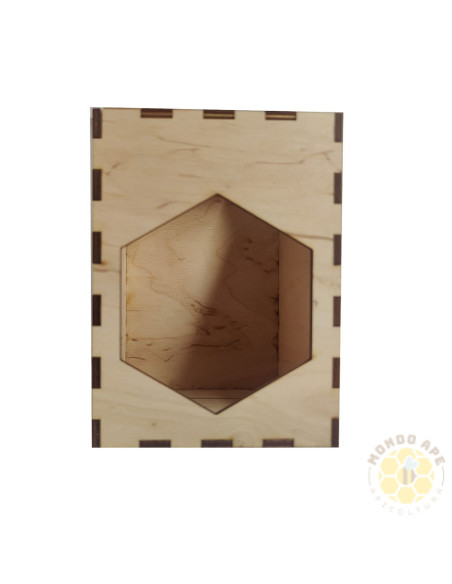 CONFEZIONE IN LEGNO PER VASETTO MIELE DA 1000G | MONDO APE