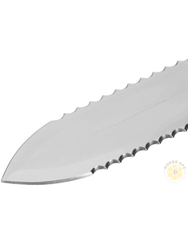 COLTELLO DISOPERCOLATORE DI 28 CM IN ACCIAO INOX LAMA SEGHETTATA