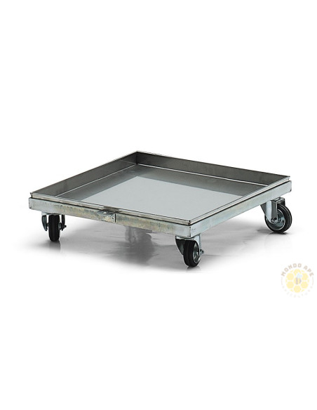 CARRELLO PORTA MELARI IN ACCIAIO INOX PER LABORATORIO 43X50 | MONDO APE