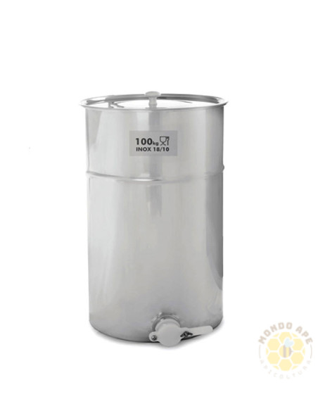 MATURATORE 50KG in ACCIAIO INOX con RUBINETTO e COPERCHIO