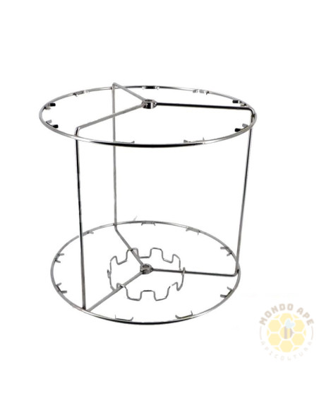 Smelatore inox radiale - manuale - per 9 favi