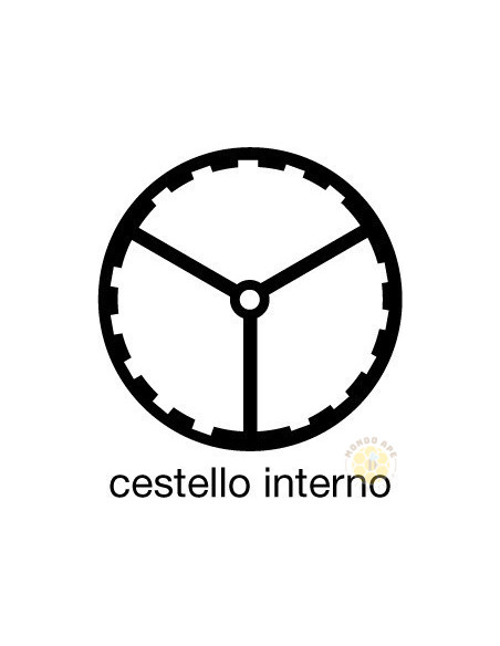 Smelatore inox radiale - motorizzato - per 15 favi melario