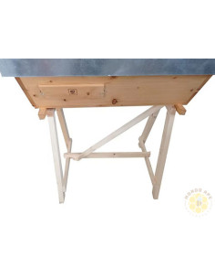 CAVALLETTO PER ARNIA TOP BAR IN LEGNO DI ABETE ITALIANO DA MONTARE | MONDO APE