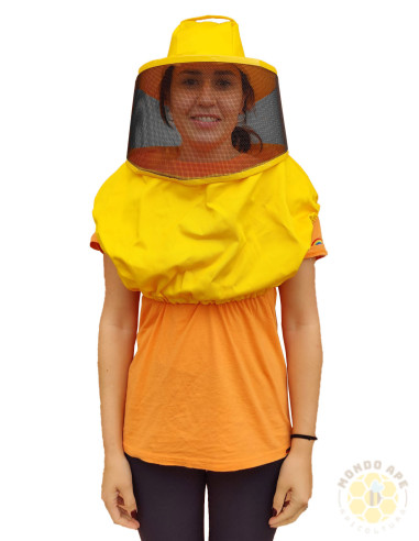 MASCHERA ROTONDA ASCELLARE RETE METALLICA APICOLTURA | MONDO APE