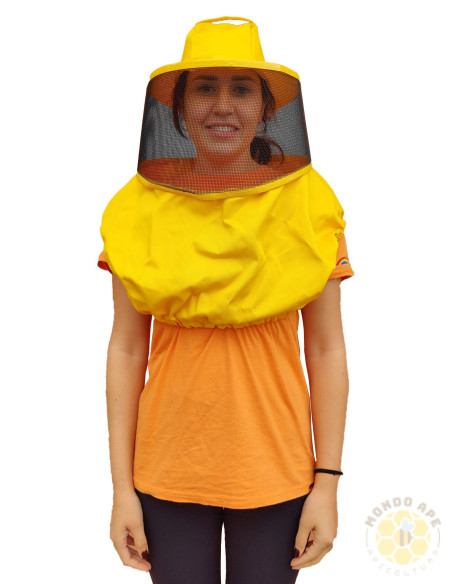 MASCHERA ROTONDA ASCELLARE RETE METALLICA APICOLTURA | MONDO APE