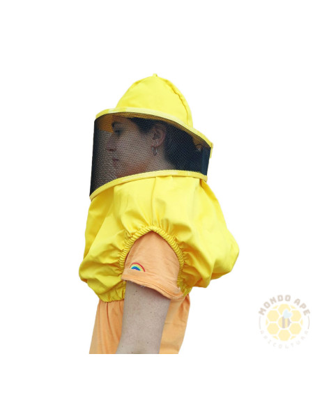 MASCHERA ROTONDA CON RETE METALLICA ASCELLARE