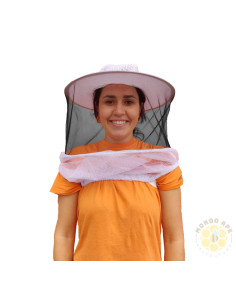 MASCHERA ROTONDA CON VELO AD ALTA VISIBILITA 