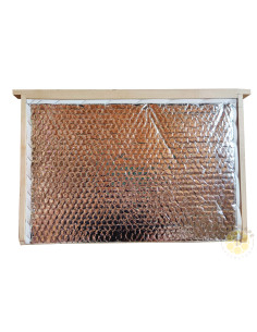 DIAFRAMMA ISOLANTE IN POLISTIROLO CON RIVESTIMENTO IN ALLUMINIO TERMICO