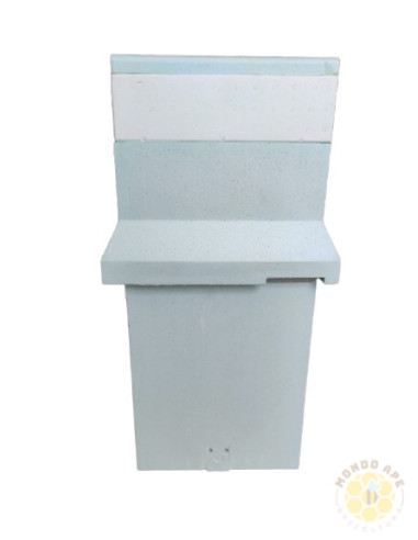 ARNIA IN POLISTIROLO COMPLETA DI COPERCHIO NUTRITORE E MELARIO