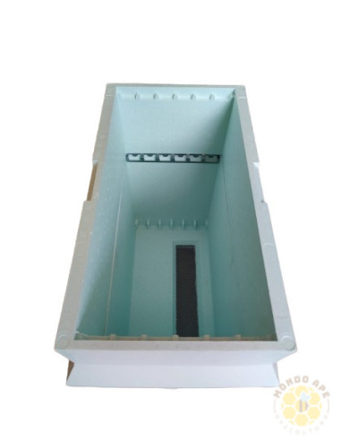 KIT ARNIA IN POLISTIROLO COMPLETA CON MELARIO NUTRITORE E COPERCHIO LAMIERA | MONDO APE