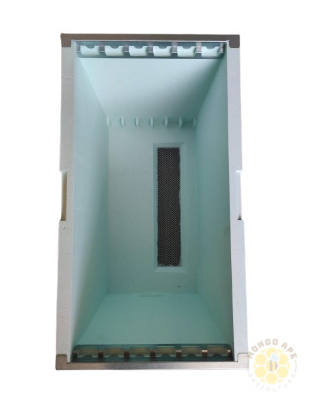 ARNIA IN POLISTIROLO COMPLETA DI COPERCHIO NUTRITORE E MELARIO