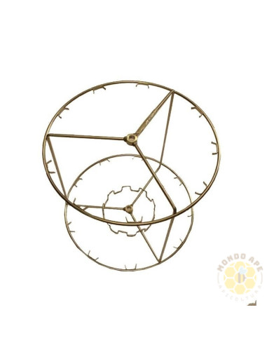 Smelatore inox radiale - motorizzato - per 9 favi