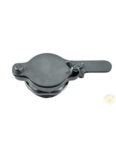 Rubinetto a taglio in acciaio inox Ø mm 40