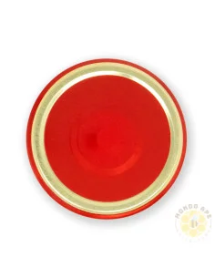 CAPSULA Ø 63 ROSSO ORO PER VASETTI MIELE 250G CON FLIP SOTTOVUOTO | MONDO APE