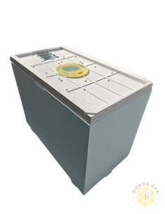 APISCAMPO ROTONDO SU TELAIO IN PLASTICA 27x49 CM PER CASSETTINI IN POLISTIR 2