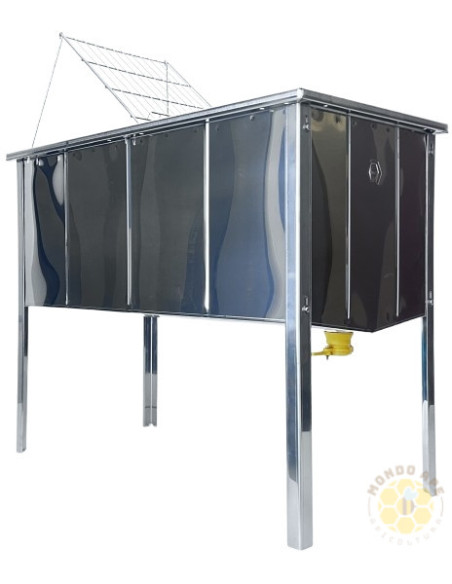 BANCO in acciaio inox per disopercolare 104 x 51 x 42