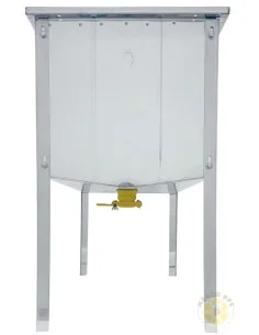 VASCA PER DISOPERCOLARE IN ACCIAIO INOX 104X51X42 COMPLETA | MONDO APE 2