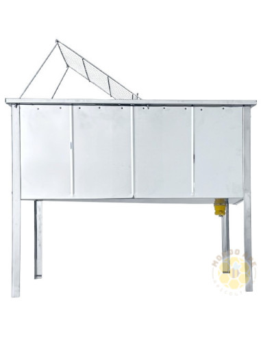 BANCO in acciaio inox per disopercolare 104 x 51 x 42