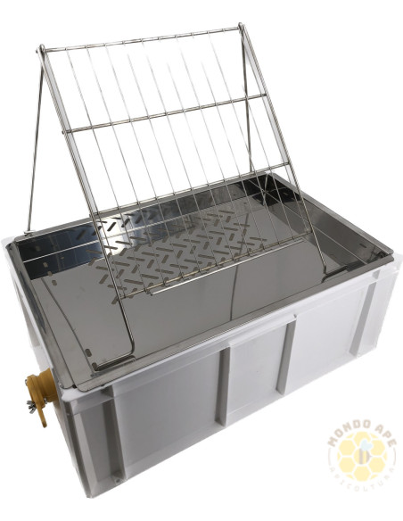 BANCO PER DISOPERCOLARE DA TAVOLO CON LEGGIO IN ACCIAIO INOX