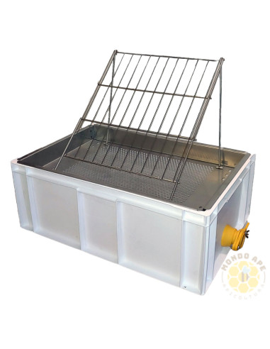 BANCO PER DISOPERCOLARE DA TAVOLO CON LEGGIO IN ACCIAIO INOX