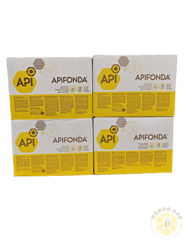 APIFONDA 48 KG CANDITO BIANCO ZUCCHERINO 4 SCATOLE DA 12 KG IN BUSTE DA