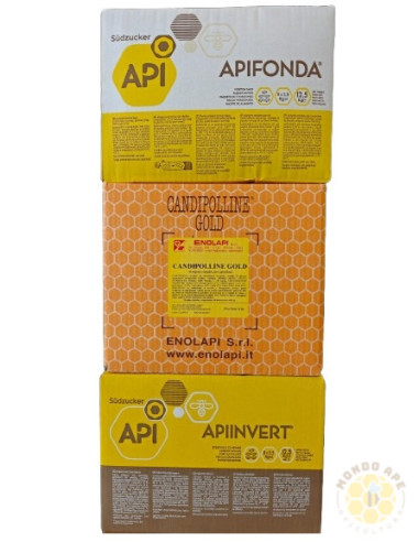  MIX NUTRIMENTO CANDITO E SCIROPPO 4 STAGIONI APIFONDA CANDIPOLLINE E AP