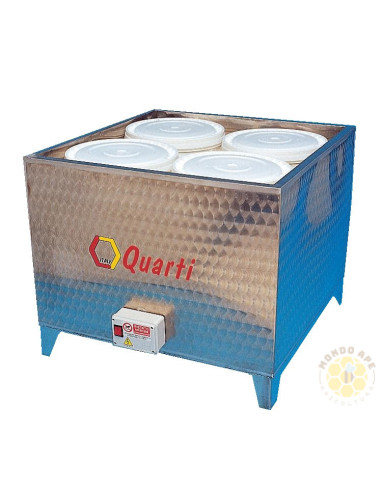 FONDIMIELE ELETTRICO A BAGNOMARIA PER 4 SECCHI